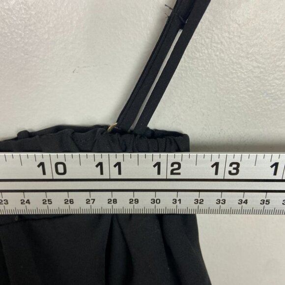 NWT Show Me Your Mumu Tiered Ruffle Maxi Dress Colorblock Black White Size Small - Picture 8 of 11